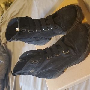 Blowfish Malibu Women's Raco Fashion Boot, Black Rocky Oak, 10 Medium